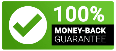 100% Money Back Guarantee